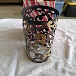 Nib Pink Zebra Sprinkles Accent Shades For Simmering Lights. Fixed Price $19.99.