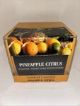 Very Rare Pineapple Citrus Yankee Candle Tart Wax Potpourri Lot Of 22 With Case. Fixed Price $59.99.