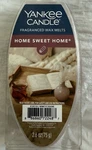 Yankee Candle Fragranced Wax Melts - Home Sweet 2.6OZ New. Fixed Price $6.95.