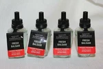 4 Bath & Body Works Wallflowers Refills Fresh Balsam Eucalyptus Cedarwood. Fixed Price $24.95.