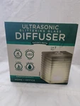 Ultrasonic Glittering Glass Diffuser Plus 2 Oils Cool Mist Natures Truth Tested. Fixed Price $24.99.