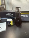 Maison Berger Paris Urban Dark Blue Fragrance Lampe Set Silver New Open Box. Fixed Price $43.99.