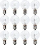 Premium G30 E12 20W Bulbs For Middle Size Scentsy Warmers, Dimmable. Fixed Price $21.99.