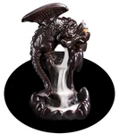 Dragon Backflow Incense Burner, Waterfall Holder Ornamen Statue Fount.... Fixed Price $31.67.