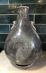 Antique Chinese Flamb Glaze Porcelain Pear Bottle Vase Purple Red Gray 10 Tall. Fixed Price $175.00.