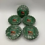 5 - Yankee Candle Wax Melts / 0.8 Oz Aromatic Orange & Evergreen Christmas. Fixed Price $12.00.