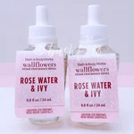 Bath & Body Works X2 Rose Water Ivy Wallflowers Plug In Bulb Refill Nwt. Fixed Price $12.95.
