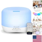 Portable 500ML Essential Oil Diffuser: Perfect Aromatherapy Gift With Led Colors. Fixed Price $29.90.