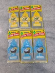 6 Little Trees Yellow Vanillaroma/caribbean Colada Hanging Air Freshener 3 Pk. Fixed Price $39.99.