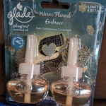 New Glade Plugins Scented Oil Warm Flannel Fern Sandalwood Cardamom 2 Refills. Fixed Price $24.99.