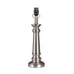 18.5" Height Metal Material Brushed Nickel Finish Table Lamp Base Transitional. Fixed Price $46.70.