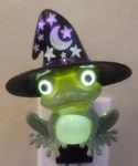 Bath & Body Works Light Up 2025 Halloween Wallflowers Plug Frog In Witch's Hat. Fixed Price $22.95.