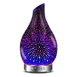 Essential Oil Diffusers Ultrasonic 3D Glass Aromatherapy Diffuser, Auto Shut-.... Fixed Price $34.14.