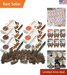 Backflow Incense Cones Variety Pack - 60 Large Of Sandalwood, Sage & More. Fixed Price $21.59.