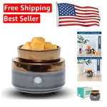 Elegant 3-IN-1 Ceramic Wax Warmer For Candles Oils Home Fragrance. Fixed Price $26.99.