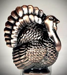 Very Nice Copper Turkey Wallflower Plug Thanksgiving Bath & Body Works Unlit. Fixed Price $21.70.