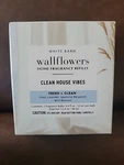 1 PACK-2 Wallflower Refills House Vibes" White Barn Bbw Fresh+ Clean.. Fixed Price $17.95.