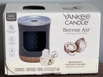 Nip Yankee Candle Serene Air Portable Waterless Diffuser - Coconut & Iris. Fixed Price $36.00.