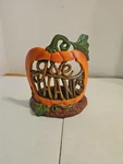 Scentsy Give Fall Pumpkin Thanksgiving Wrap Full Size Warmer 5" Box. Fixed Price $17.00.