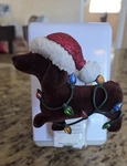 Bath & Body Works Christmas Dachshund Dog Wallflower Fragrance Plug In Diffuser. Fixed Price $25.00.