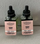 Lot Of 2 Bath & Body Works Wallflowers Spring Apple Fragrance Refill Bulbs New. Fixed Price $21.51.
