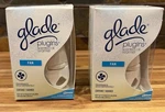 Two Nib Glade Plugins Scented Oil Warmer Fan Air Freshener No Refills. Fixed Price $64.99.