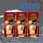 3X Areon Fresco Car Home Perfume Long Lasting Air Freshener Black Crystal Scent. Fixed Price $17.00.