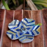 Handmade Stone Incense Holder Marble Lapis Inlay Burner India Home Decor. Fixed Price $91.43.