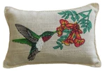 Balsam Fir Filled Pillow Ruby Throated Hummingbird 3X5 Sachet Paines Potpourri. Fixed Price $19.50.