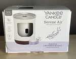 Yankee Candle Serene Air Portable Waterless Diffuser Lavender & Sea Salt. Fixed Price $24.99.