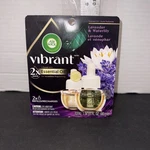Air Wick Vibrant Plug In Scented Oil 2 Pack Refill, Lavender & Waterlily New. Fixed Price $5.00.