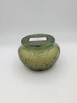 Huntington Home 13.5OZ Soy Candle Key Lime Macaron Green Embossed Glass 2 Wicks. Fixed Price $12.99.