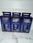 (3) New Yankee Candle Sleep Diffuser Refill Midnight Tranquility 30 Nights. Fixed Price $45.00.
