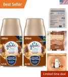 Energize Your Space With Glade Cashmere Woods Automatic Spray Refill (2 Count). Fixed Price $18.99.