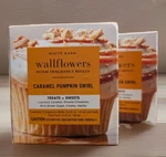 Bath And Body Works Wallflowers Refills Caramel Pumpkin Swirl 2 Pks Of 4 Total. Fixed Price $23.05.