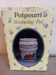 Vintage Ceramic Simmering Potpourri. New Box. Fixed Price $12.99.