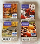 Set Of 4 Better Homes & Gardens 2.5 Oz Scented Wax Cubes Melts Autumn Fall. Fixed Price $12.34.