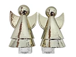 New Bath & Body Works Lot Of 2 Wallflowers Plugs Holiday Christmas Gold Angels. Fixed Price $21.99.