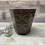 Yankee Candle Electric Wax Cup Warmer Gray Brown SPW-16 Ex.cond 5" Tall. Fixed Price $14.99.