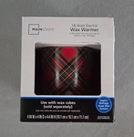 Mainstays 18 Watt Electric Wax Warmer Red Green Plaid 2024 New. Fixed Price $9.99.