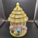 Vintage Greenleaf Aroma Decor Fragrance Diffuser Bird House Cream/green 7.5. Fixed Price $22.00.