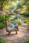 2026 Bath And Body Works Wallflower Plug Painters Easel Lights Up. Fixed Price $27.99.