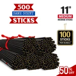 11" Charcoal Incense Sticks 500 Bulk Pack Hand Dipped Bundles Same Scent. Fixed Price $22.95.