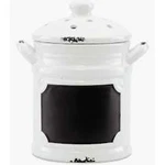 Scentsy Country Canister Wax Warmer White Farmhouse Chalkboard Authentic Home. Fixed Price $24.99.