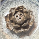 Trendbox Handmade Ceramic Lotus Flower Incense Holder For Buddhism. Fixed Price $8.00.