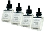 4-PACK Bath & Body Works White T-shirt Fragrance Wallflowers Refills Bulbs 0.8OZ. Fixed Price $24.79.