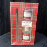 Michel Design Works Fragrance Diffuser Votive Candle Tartan Gift Set DVS348 New. Fixed Price $19.99.