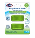 New Clorox Stay Pods 2 Packs - Green Meadows Air Freshener/odor Eliminator. Fixed Price $11.49.