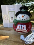 Scentsy Snowman Countdown Wax Warmer Christmas Holiday Nib Complete 2015. Fixed Price $35.80.