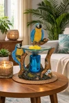 Electric Parrot Wax Warmer Oil Burner Polyresin Tropical Decor. Fixed Price $39.98.